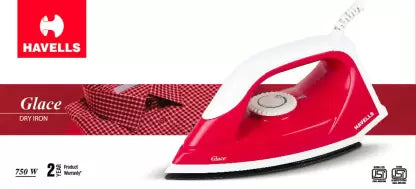 HAVELLS GLACE RUBY 750 W Dry Iron