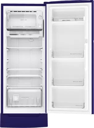 Whirlpool 207 L Direct Cool Single Door 3 Star Refrigerator with Base Drawer  (Sapphire Mulia, 230 IMPRO ROY 3S SAPPHIRE MULIA)