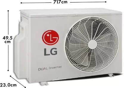 LG 1.5 Ton 3 Star DUAL Inverter Split AC (Copper, Super Convertible 5-in-1 Cooling, HD Filter with Anti-Virus Protection, 2023 Model