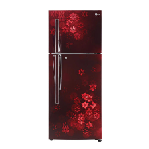 LG 260L 2 Star Double Door Refrigerator - GL-S292RSQY