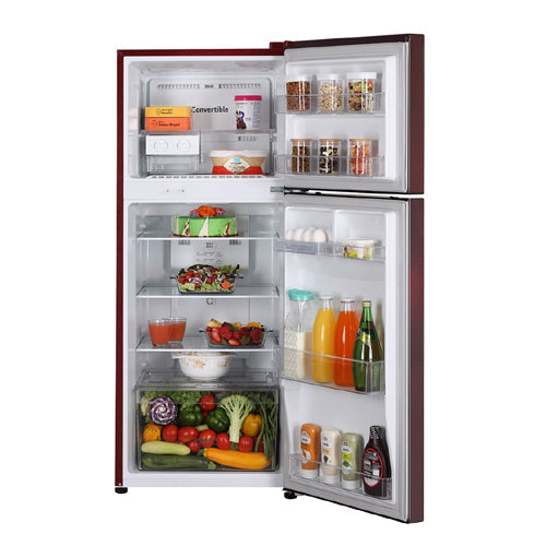LG 260L 2 Star Double Door Refrigerator - GL-S292RSQY