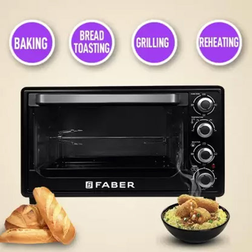 Faber 34-Litre FOTG BK Oven Toaster Grill (OTG)  (Black)