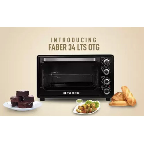 Faber 34-Litre FOTG BK Oven Toaster Grill (OTG)  (Black)