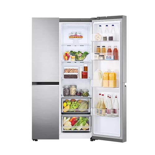 LG 694L Side By Side Refrigerator - GC-B257SLUV