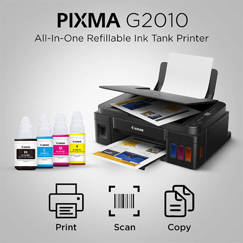 Canon Pixma G2010 Color All-in-One Ink Tank Printer