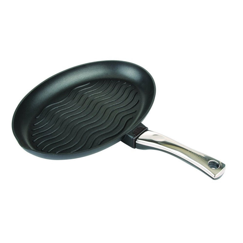 Prestige 30837 Die Cast Plus Fish Pan, 340 mm, ( 30837, Black )
