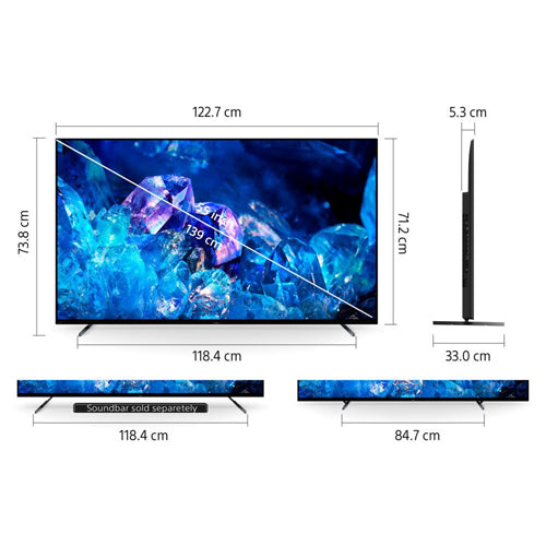 Sony 55 inch Ultra HD (4K) OLED Smart TV - XR-55A80K