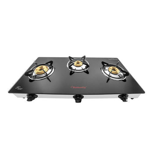 Butterfly 3 Burner Gas Stove - BTFGS-RADIANT3B