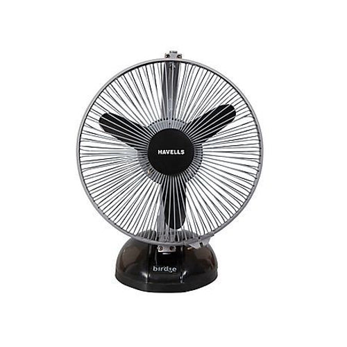 Havells Birdie 230mm Personal Fan (Black Grey)