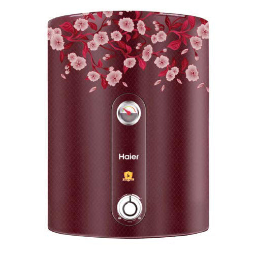 Haier ES10V-color FR 10-Litre Horizontal Water Heater ( ES10V-COLORFR , Floral Red )