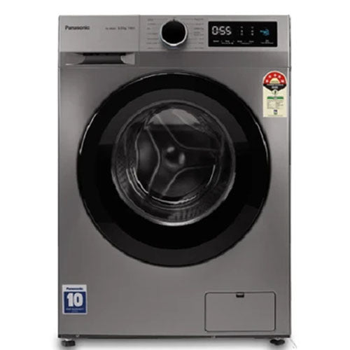 Fully Automatic Front Loading Panasonic NA-148MB3L01 Washing Machine, Grey - James & Co