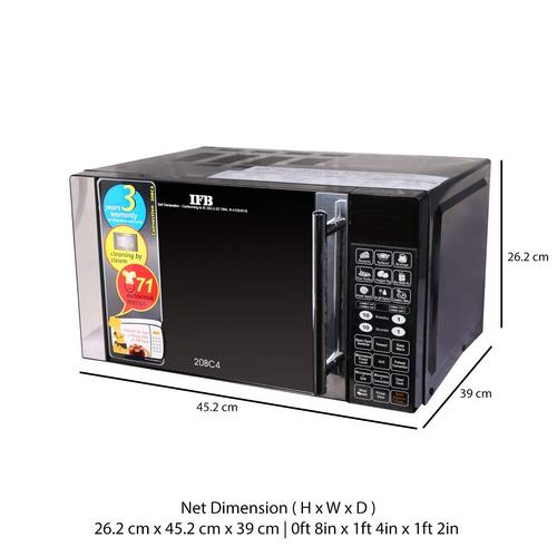 IFB 20 L Convection Microwave Oven (20BC4, Black, With Starter Kit)