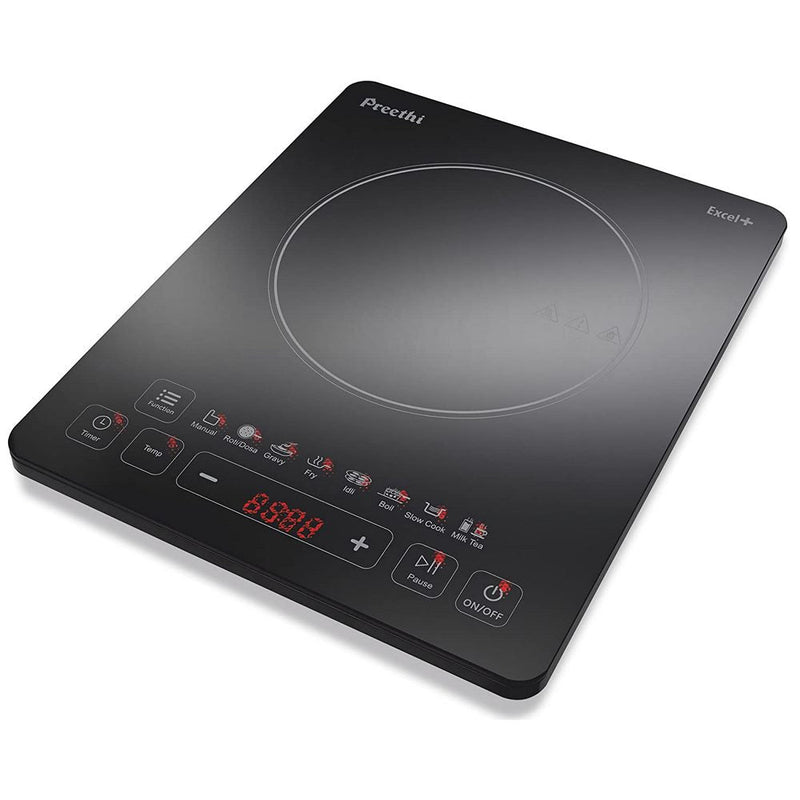 Preethi Indicook Excel Plus IC 117 Induction Cooktop  (Black, Touch Panel)
