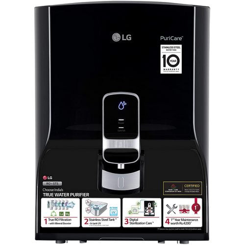 LG  8 L RO Water Purifier with Stainless Steel Tank - WW140NP