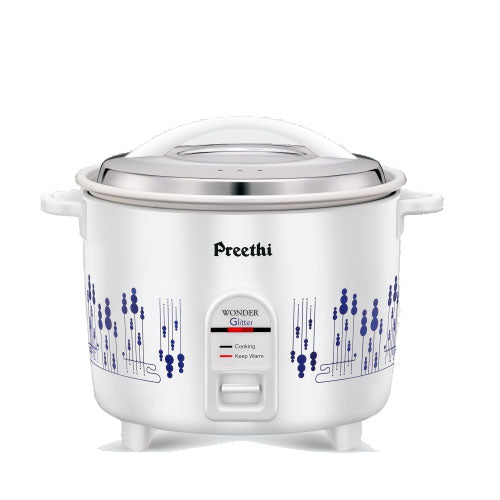Preethi Electric Rice Cooker - Glitter 1.0L