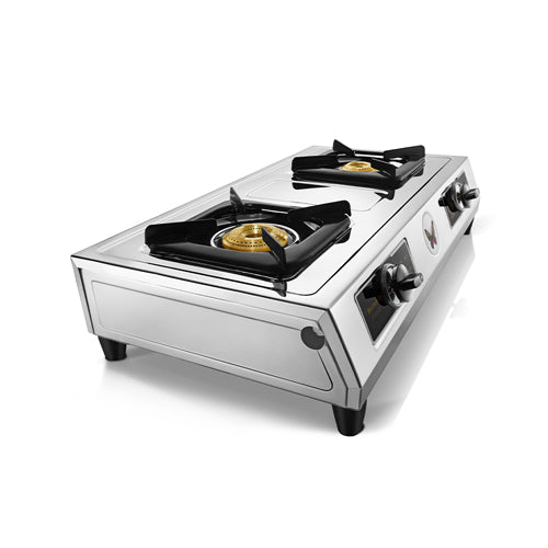 Butterfly Friendly 2B Stainless Steel Manual Gas Stove - BTFGS-FRN2B