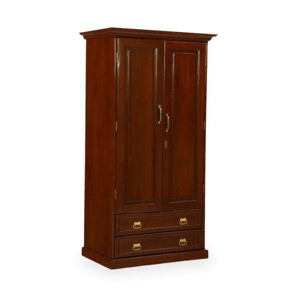 METTO-WARDROBE  B/T WITH TWO DRAWERS