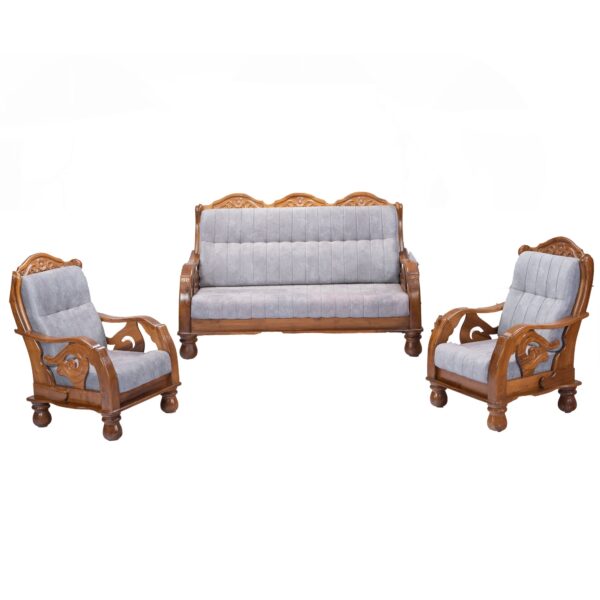 Topaz Sofa Set - Elephant 3+1+1 Seater - Image 2