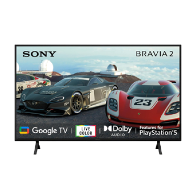 Sony 164 cm (65 inches) BRAVIA 2 4K Ultra HD Smart LED Google TV K-65S25B (Black)