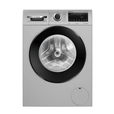 BOSCH 8 kg Fully Automatic Front Load Washing Machine (Series 6, WGA1320SIN, Auto Stain Removal, Silver)