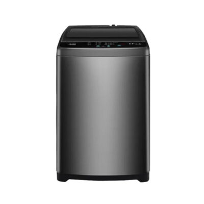 Haier 7 kg 5 Star Fully Automatic Top Load Washing Machine (HWM70-306ES5, 8 Wash Programs, Grey Brown)