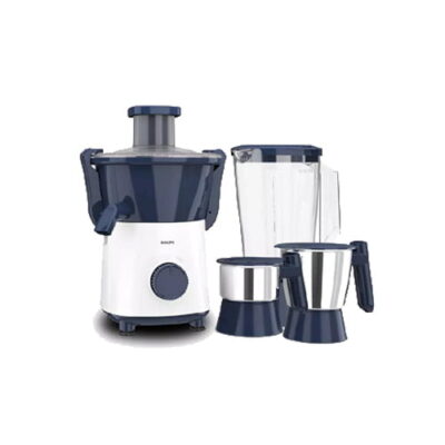 PHILIPS HL7568/00 Juicer Mixer Grinder 500W Black and White 500 Juicer Mixer Grinder (3 Jars)