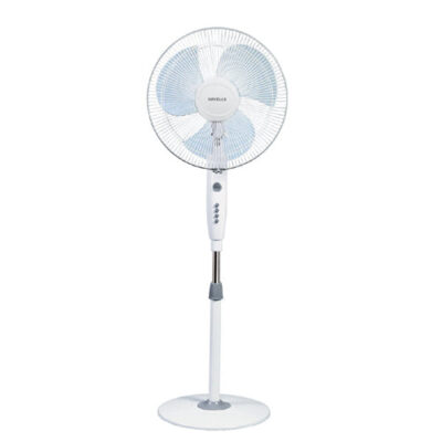 Havells Trendy with Timer 400mm Pedestal Fan (Grey)