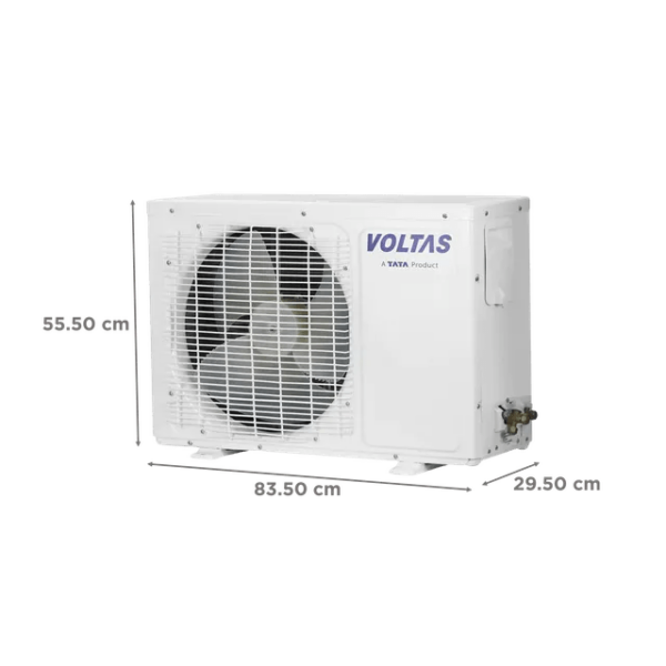 VOLTAS 123 Vectra Elegant 1 Ton 3 Star Split AC (Copper Condenser, Anti Dust Filter) - Image 4