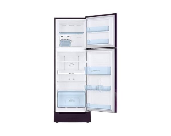 Samsung | 236 L | 2 Star | Base Stand Drawer | Double Door Refrigerator | RT28C3122CR | Camellia Purple - Image 4