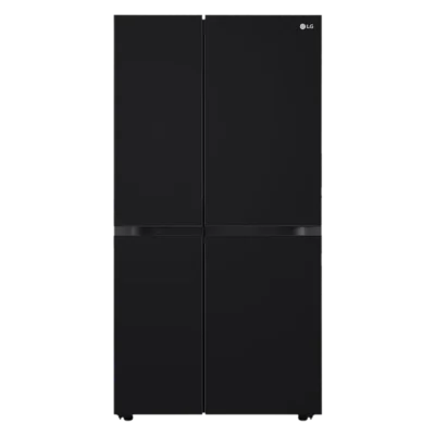 LG 650 Litres 3 Star Frost Free Side by Side Refrigerator with Smart Inverter Compressor (GLB257DBM3, Black Mirror)