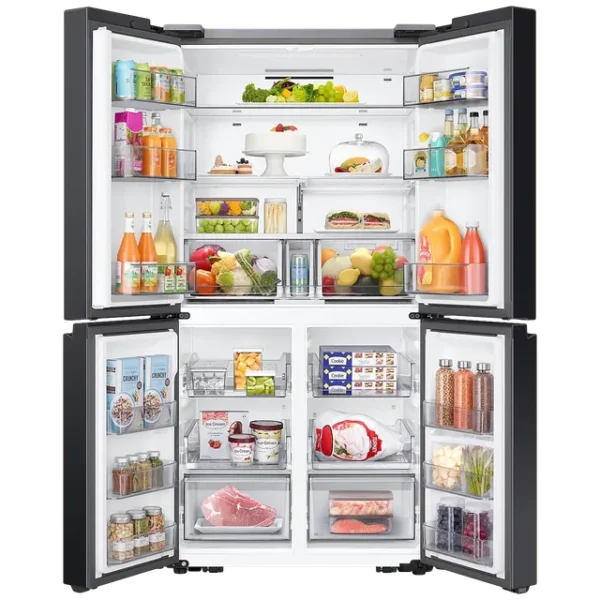 SAMSUNG 650 Litres Frost Free French Door Convertible Refrigerator with Triple Cooling (RF65DB90BD12TL, Clean White) - Image 3