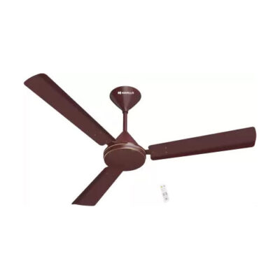 Havells Efficiencia Prime 1200 Mm Remote Controlled 3 Blade Ceiling Fan’s?(Brown, Gold)