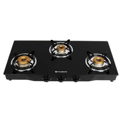 Faber 3 Burner Gas Stove – Jumbo 3BB BK (FBRGS-JUMBO3BBBK)