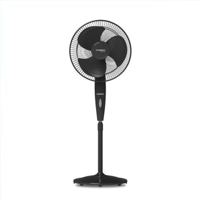 Crompton High Speed Torpedo 400MM Pedestal Fan (Black)