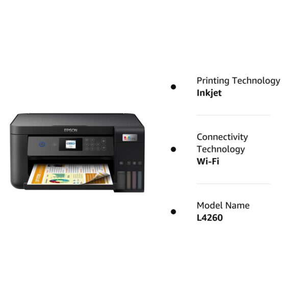 Epson EcoTank L4260 A4 Wi-Fi Duplex All-in-One Ink Tank Printer - Image 8