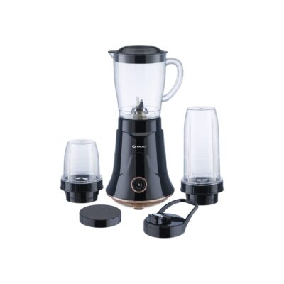 Bajaj Nx-01, Powerful 300W Mixer Grinder, Blender, Juicer And Smoothie Maker With Sipper And Store Lids, 3 Jars