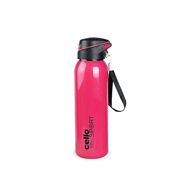 CELLO Gym Star Stainless Steel Double Walled Water Bottle, (Hot and Cold, 650ml - Image 9