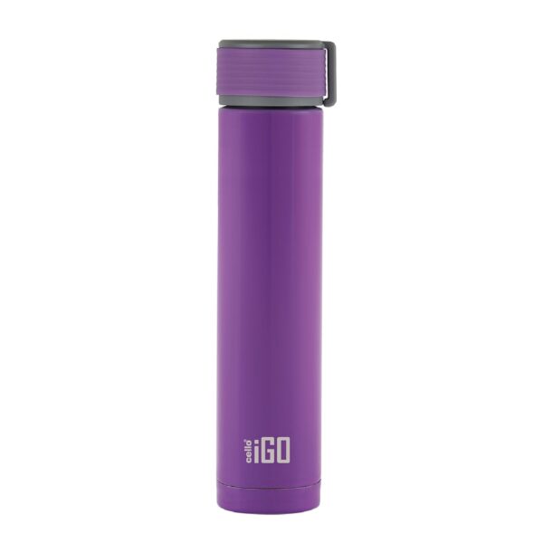 Cello iGo Stainless Steel, Double Walled, Vacusteel Water Flask,280 ml