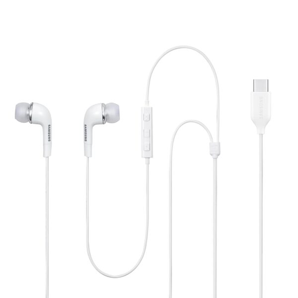 Samsung Original IC050 Type-C Wired in Ear Earphone with mic (Black & White - Image 8