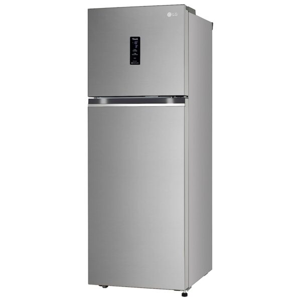 LG 246 L 3 Star Frost-Free Smart Inverter Wi-Fi Double Door Refrigerator (GL-T262TPZX, Shiny Steel - Image 10