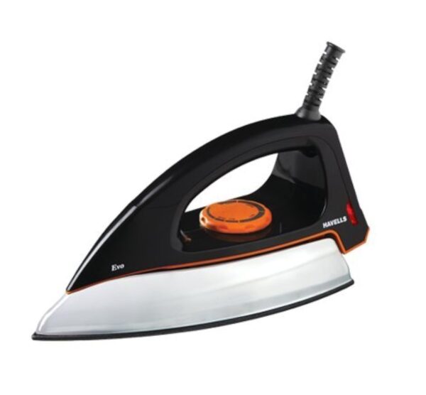 Havells Evo 1100-Watt Dry Iron (Black) - Image 2