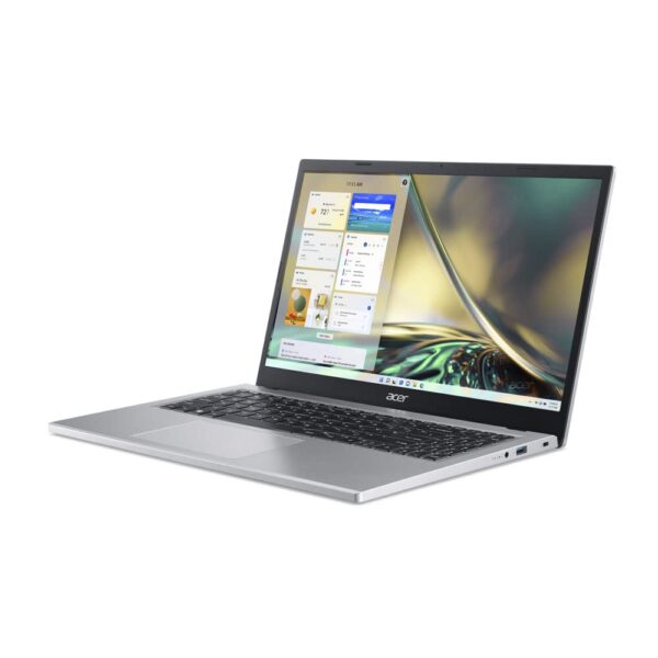 Acer Aspire 3 Thin and Light Laptop AMD Ryzen 5 7520U Quad-Core Processor (8 GB/ 512 GB SSD/Windows 11 Home/MS Office) Pure Silver, A315-24, 39.6 cm (15.6 inches) FHD Display - Image 3