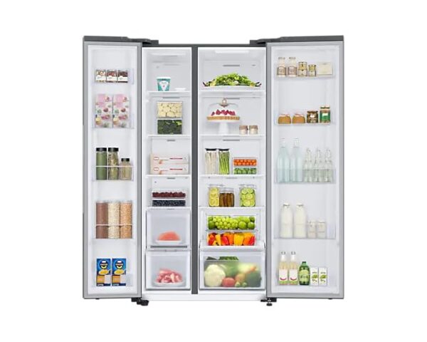 SAMSUNG 653L Smart Conversion Side By Side Refrigerators RS76CG80X0S9 - Image 7