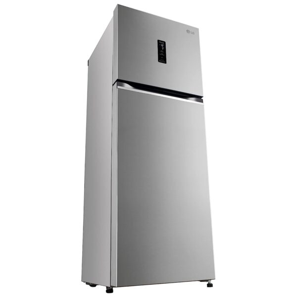 LG 246 L 3 Star Frost-Free Smart Inverter Wi-Fi Double Door Refrigerator (GL-T262TPZX, Shiny Steel - Image 11