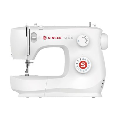 Singer M2605 Sewing Machine – 21 Stitch Patterns With Stitch Length&Zig Zag Width Control + Auto Needle Threader/?Lightweight Portable Sewing Machine