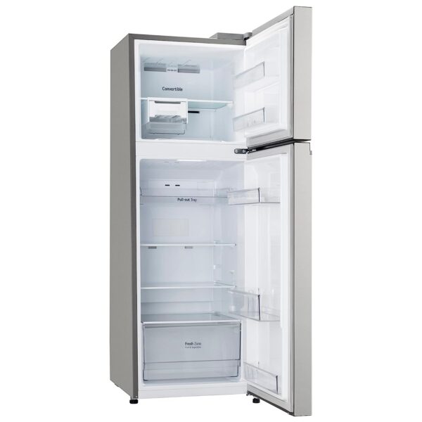 LG 246 L 3 Star Frost-Free Smart Inverter Wi-Fi Double Door Refrigerator (GL-T262TPZX, Shiny Steel - Image 8