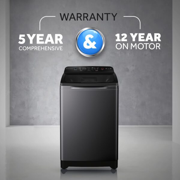 Haier 9 Kg 5 star Fully Automatic Top Loading Washing Machine? HSW90-678ES8, Dark Jade Silver - Image 6