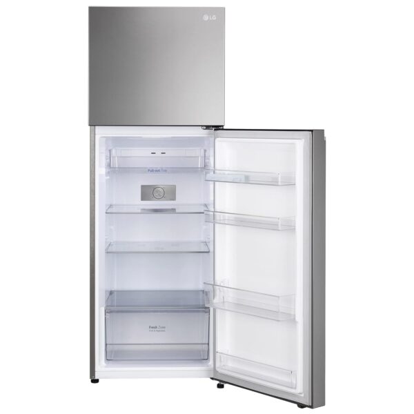 LG 340 L 2 Star Frost-Free Smart Inverter Double Door Refrigerator (GL-S342SPZY, Shiny Steel, Convertible & Multi Air Flow) - Image 10