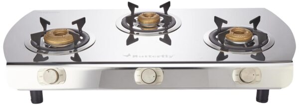 Butterfly Magnum Stainless Steel Lpg Stove, 3B - Image 2