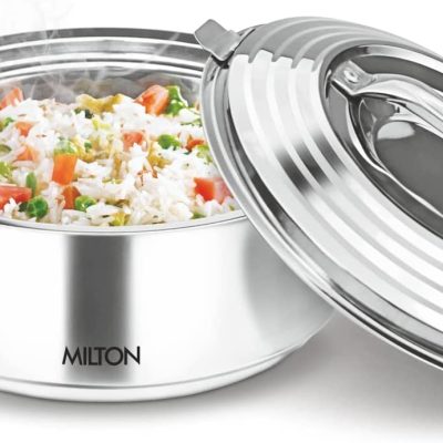 MILTON Thermosteel Galaxia Casserole, 2500 ml, Steelplain Thermoware Casserole  (2500 ml)